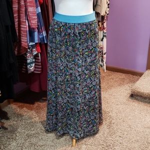 Lularoe Lucy Maxi Skirt XL